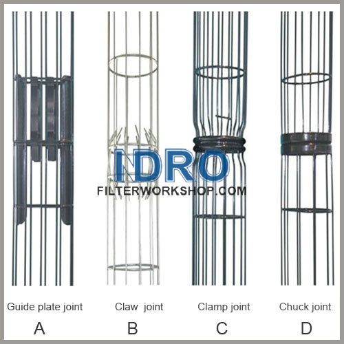 Round Dust Collector Filter Bag Cages